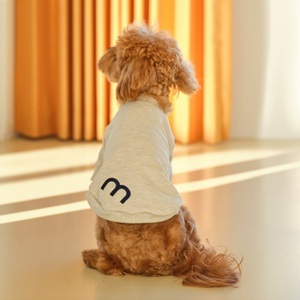 3마일즈 크루넥 로고 스웻 셔츠 시리즈 6가지 색상 4가지 사이즈 애완 용품 강아지 옷